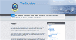 Desktop Screenshot of cachalots.org.uk